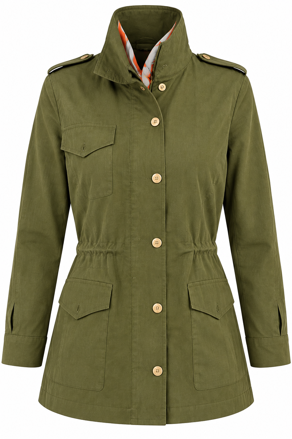 Gretchen Scott olive-green Military Jane utility jacket