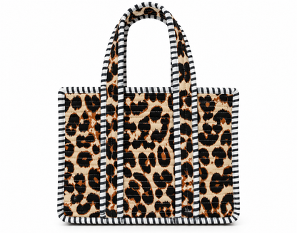 Quilted Cotton Blend Mini Tote Bag – Assorted Prints
