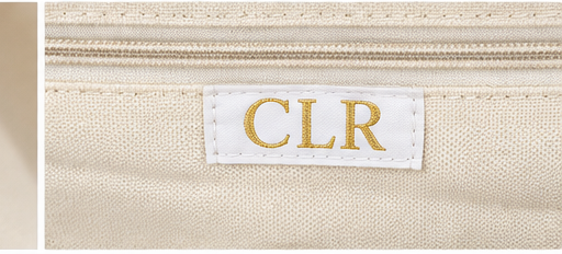 CLR I Speak Fluent Fashion Canvas Fringe Tote Bag – Black or Navy